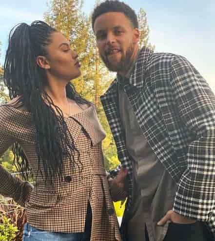 Ayesha Curry and Stephen Curry